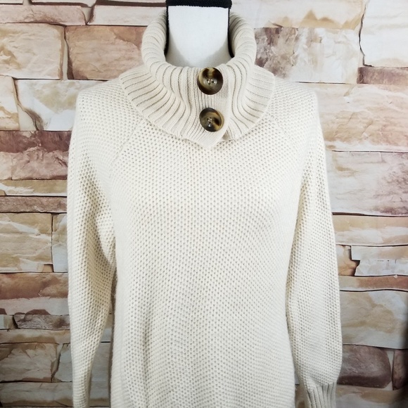 Spring + Mercer Creme Tunic Sweater, size XL - Picture 2 of 8